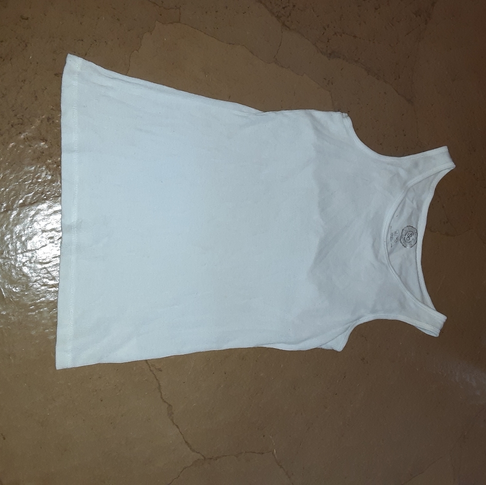 Built in bra, white